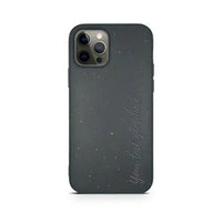 Biodegradable Personalized Phone Case - Black - Snagva