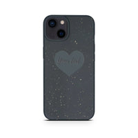 Biodegradable Personalized Phone Case - Black - Snagva