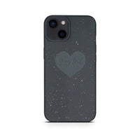 Biodegradable Personalized Phone Case - Black - Snagva
