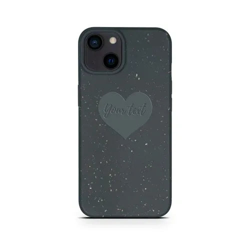 Biodegradable Personalized Phone Case - Black - Snagva