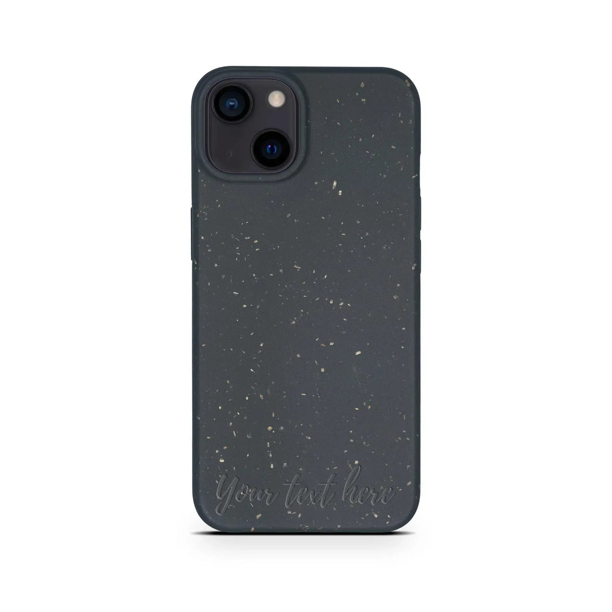 Biodegradable Personalized Phone Case - Black - Snagva