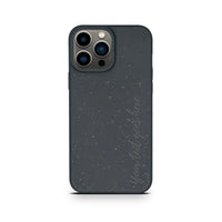 Biodegradable Personalized Phone Case - Black - Snagva