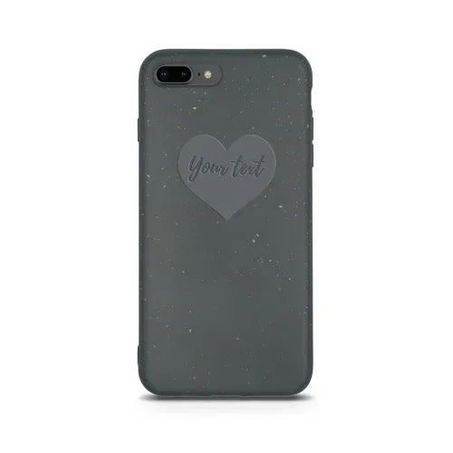 Biodegradable Personalized Phone Case - Black - Snagva
