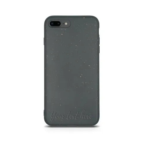 Biodegradable Personalized Phone Case - Black - Snagva