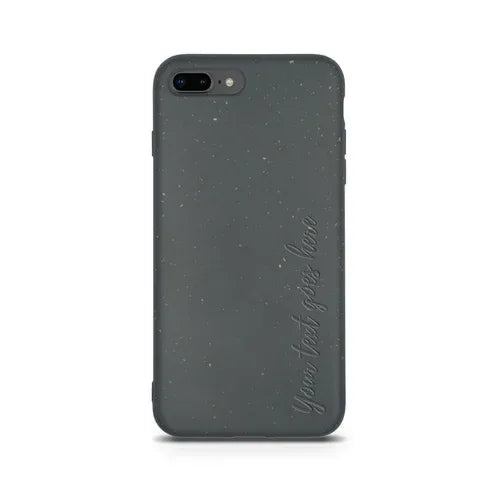 Biodegradable Personalized Phone Case - Black - Snagva