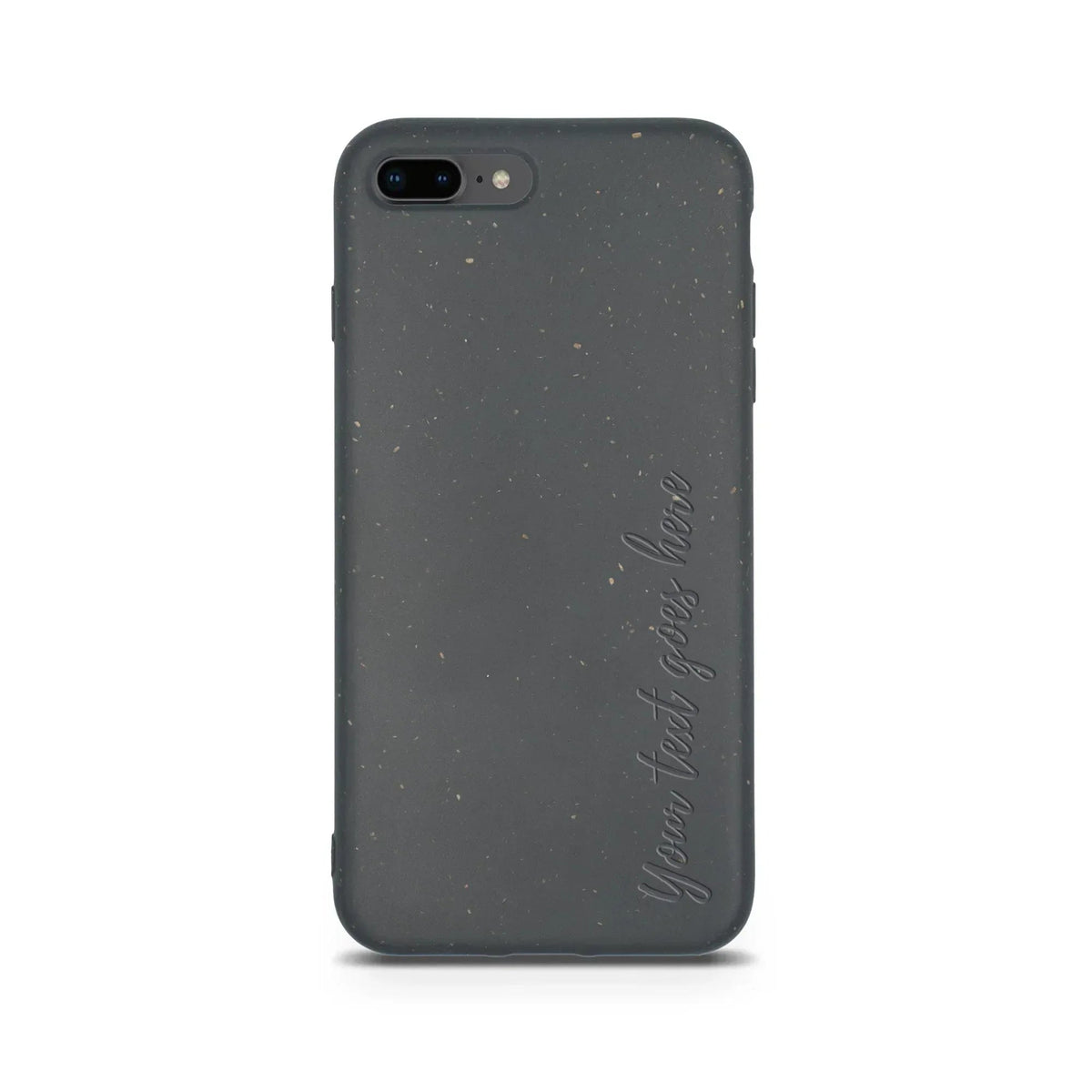 Biodegradable Personalized Phone Case - Black - Snagva