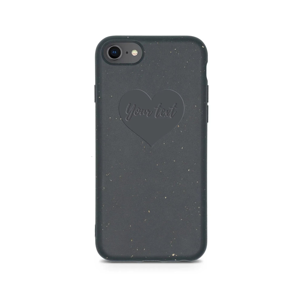 Biodegradable Personalized Phone Case - Black - Snagva