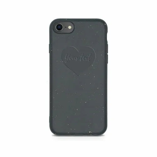 Biodegradable Personalized Phone Case - Black - Snagva