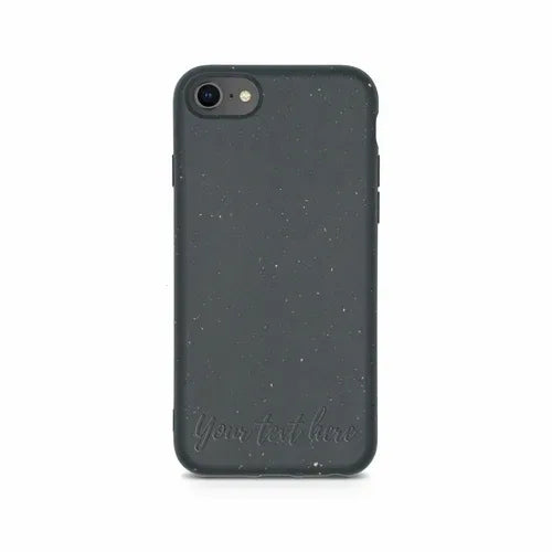 Biodegradable Personalized Phone Case - Black - Snagva