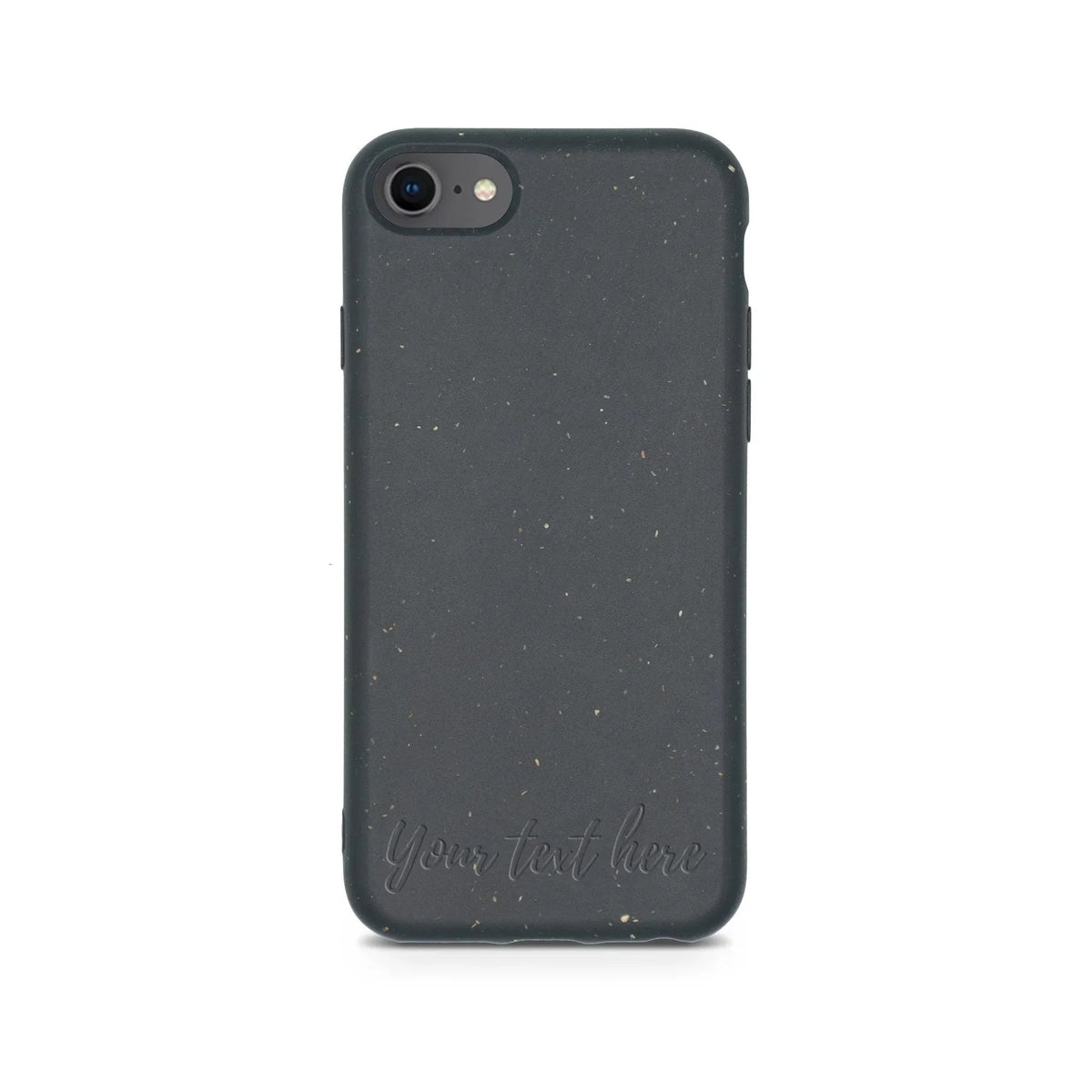 Biodegradable Personalized Phone Case - Black - Snagva