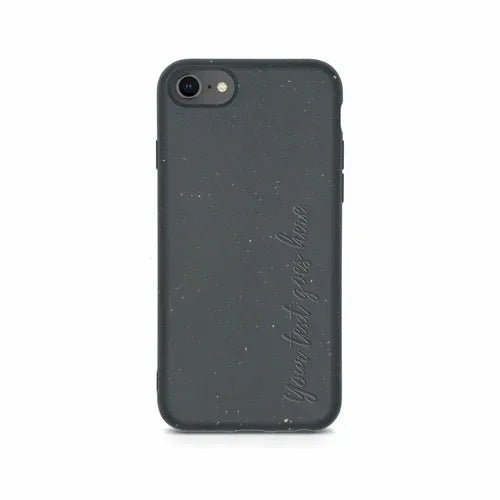 Biodegradable Personalized Phone Case - Black - Snagva