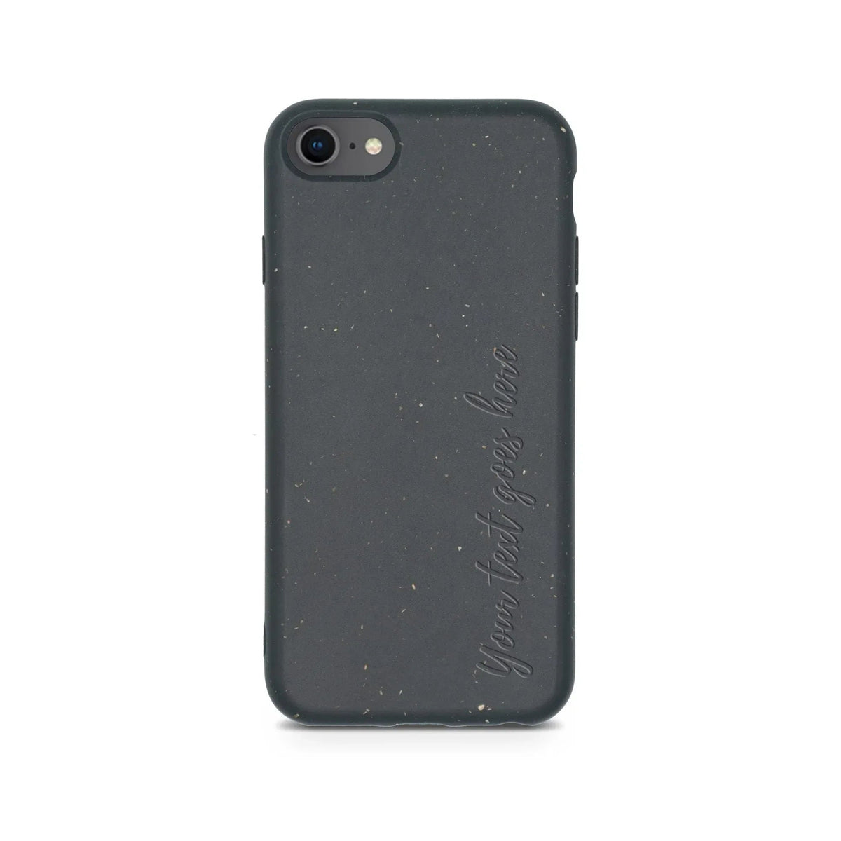 Biodegradable Personalized Phone Case - Black - Snagva