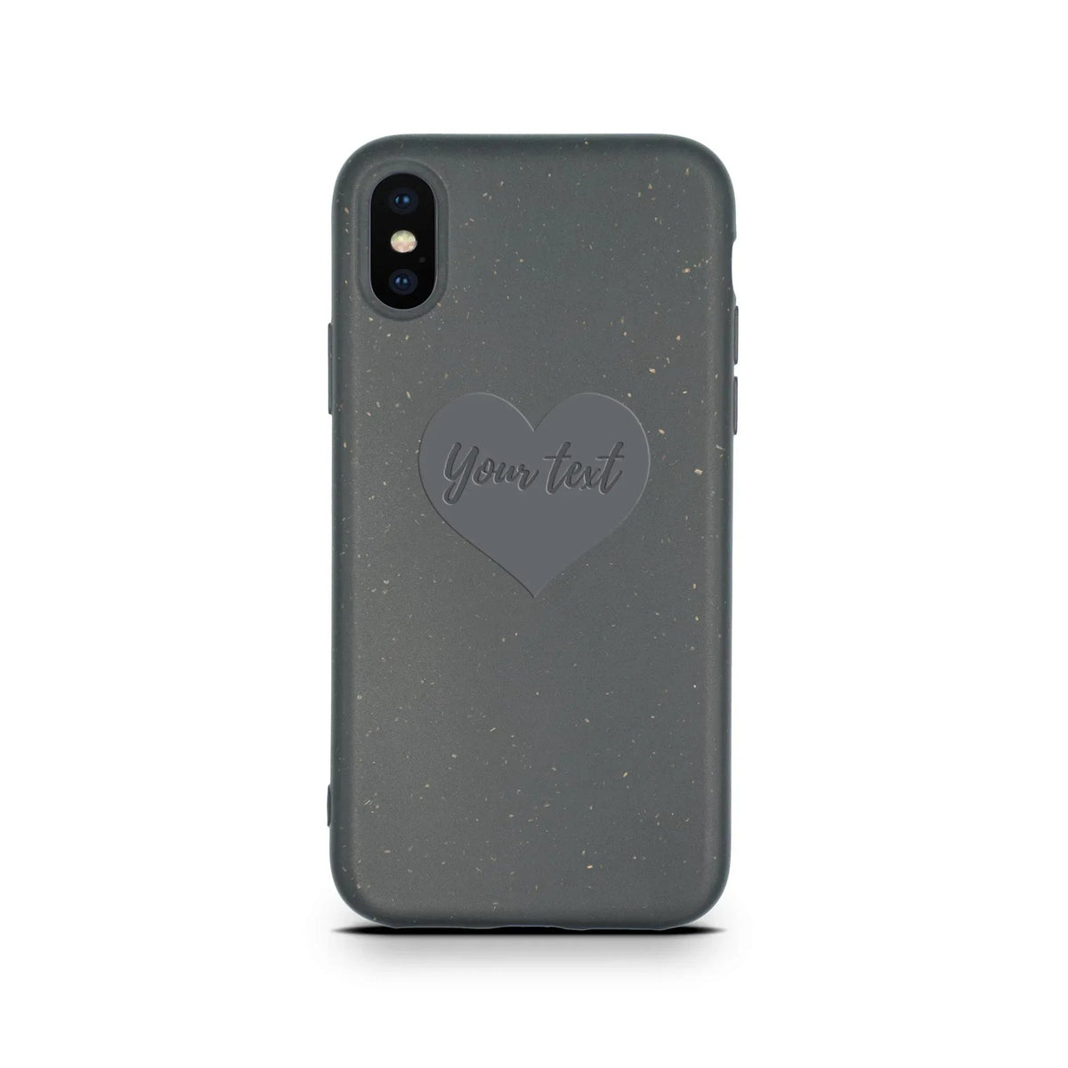 Biodegradable Personalized Phone Case - Black - Snagva