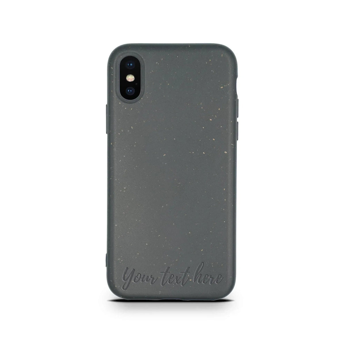 Biodegradable Personalized Phone Case - Black - Snagva