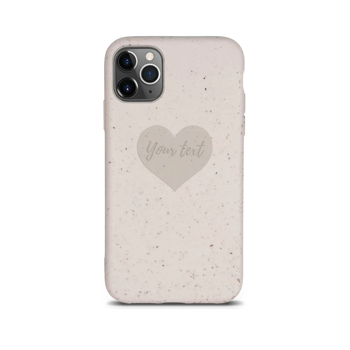 Biodegradable Personalized Phone Case - Natural White - Snagva