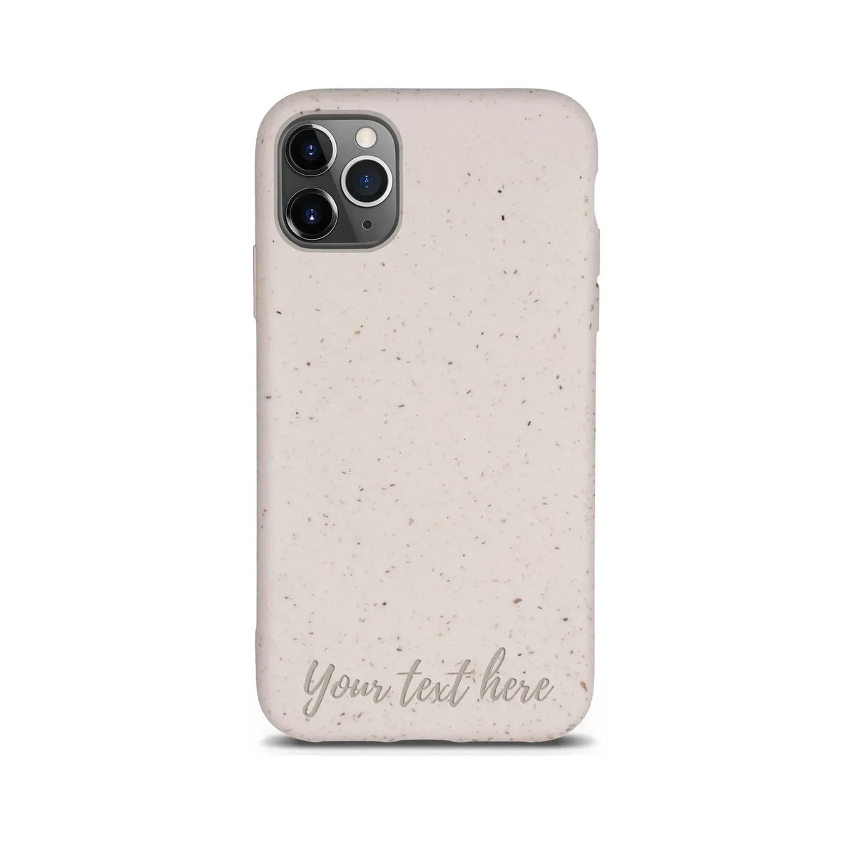 Biodegradable Personalized Phone Case - Natural White - Snagva
