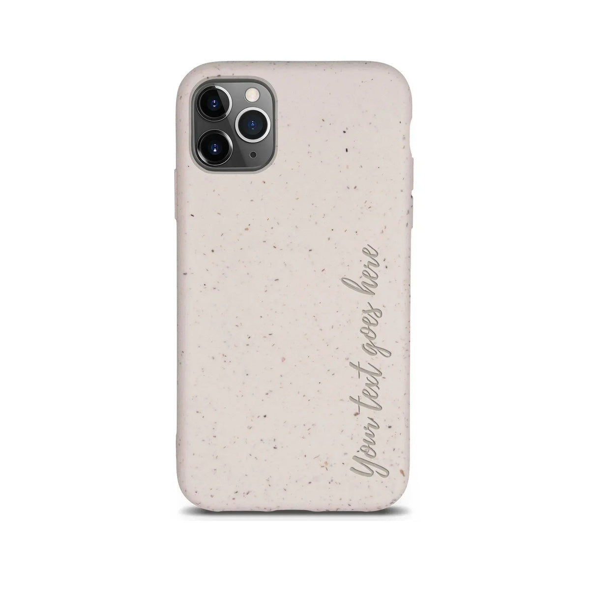 Biodegradable Personalized Phone Case - Natural White - Snagva