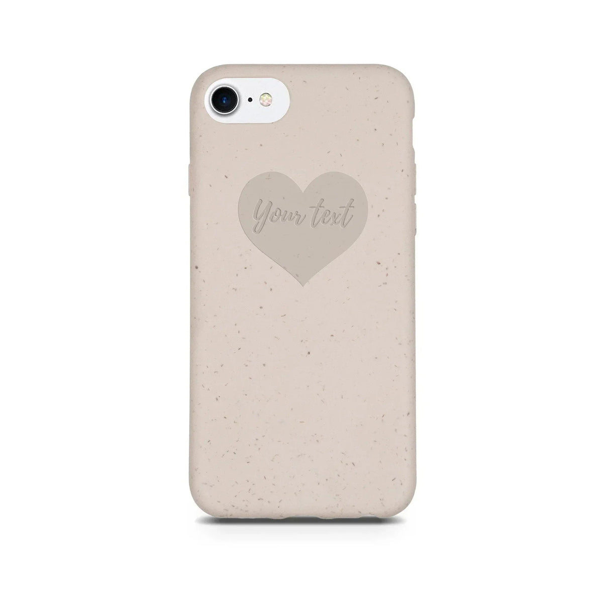 Biodegradable Personalized Phone Case - Natural White - Snagva