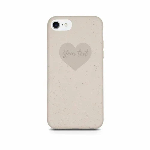 Biodegradable Personalized Phone Case - Natural White - Snagva