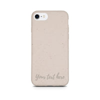 Biodegradable Personalized Phone Case - Natural White - Snagva