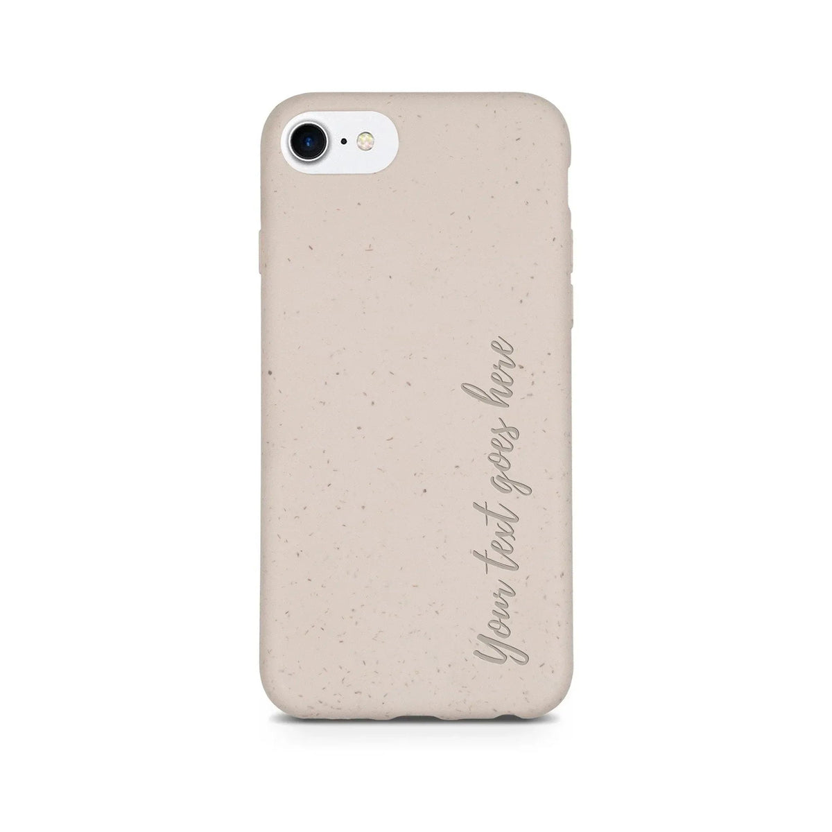 Biodegradable Personalized Phone Case - Natural White - Snagva