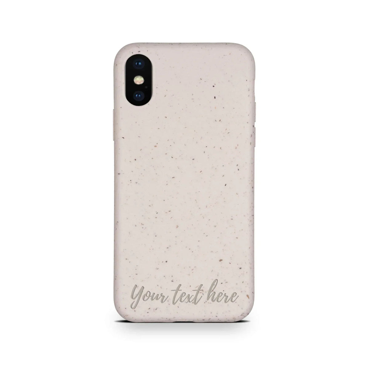 Biodegradable Personalized Phone Case - Natural White - Snagva
