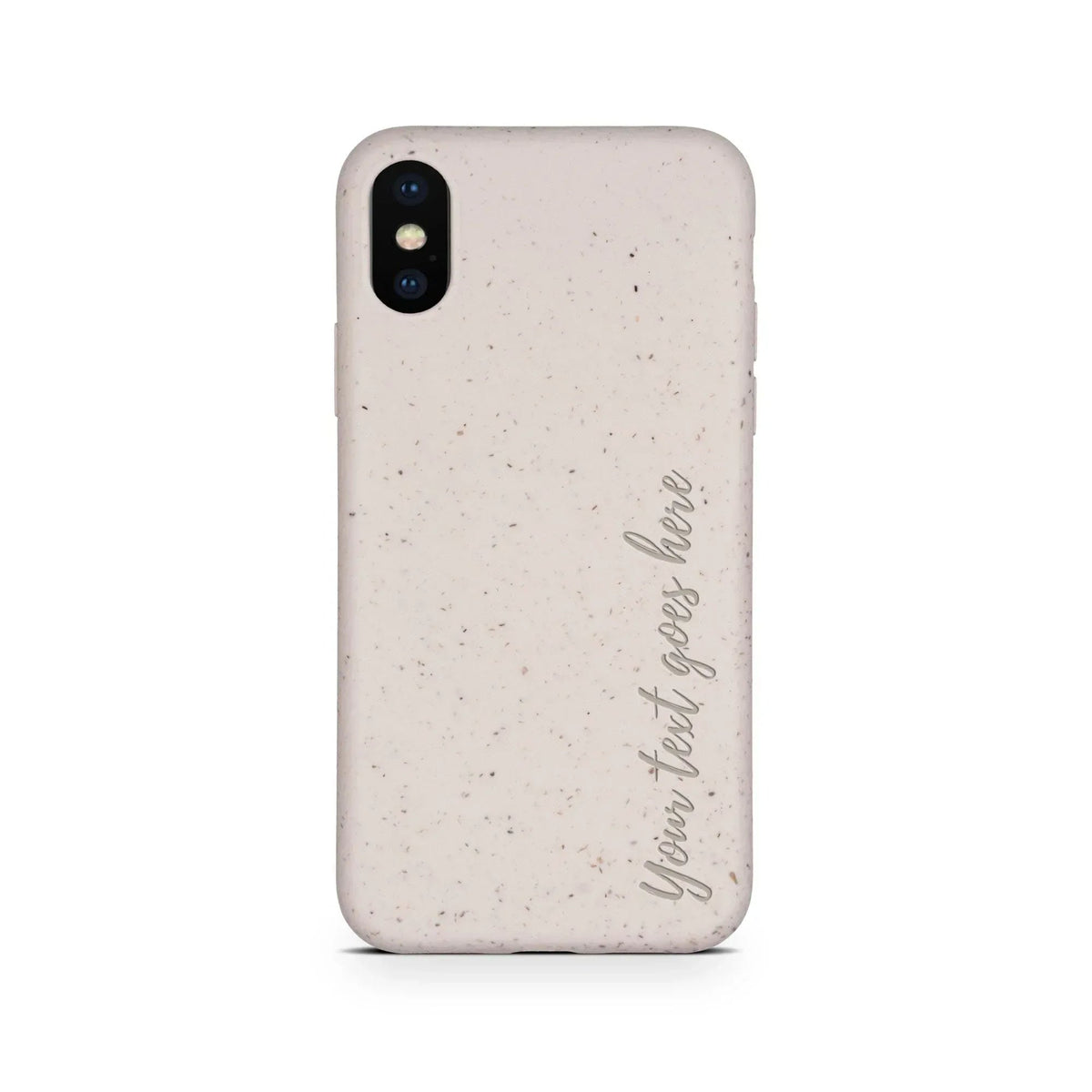 Biodegradable Personalized Phone Case - Natural White - Snagva