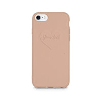Biodegradable Personalized Phone Case - Pastel Pink