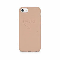 Biodegradable Personalized Phone Case - Pastel Pink