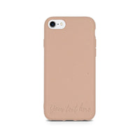 Biodegradable Personalized Phone Case - Pastel Pink