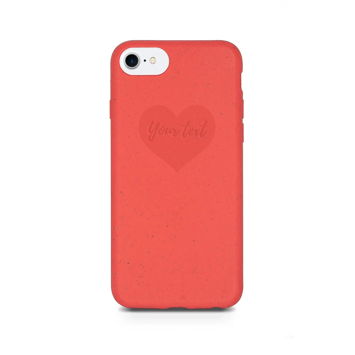 Biodegradable Personalized Phone Case - Red - Snagva
