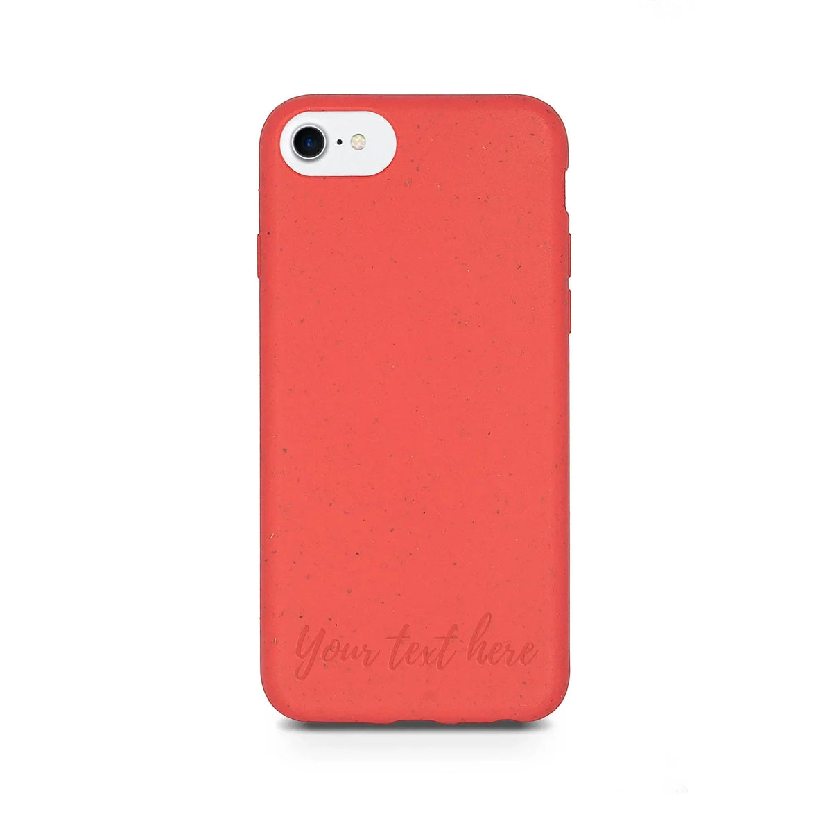 Biodegradable Personalized Phone Case - Red - Snagva