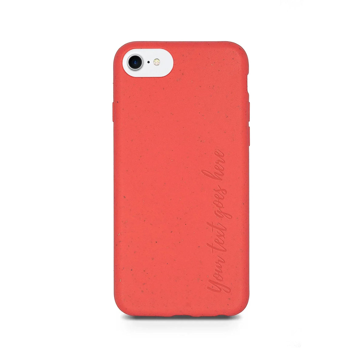 Biodegradable Personalized Phone Case - Red - Snagva