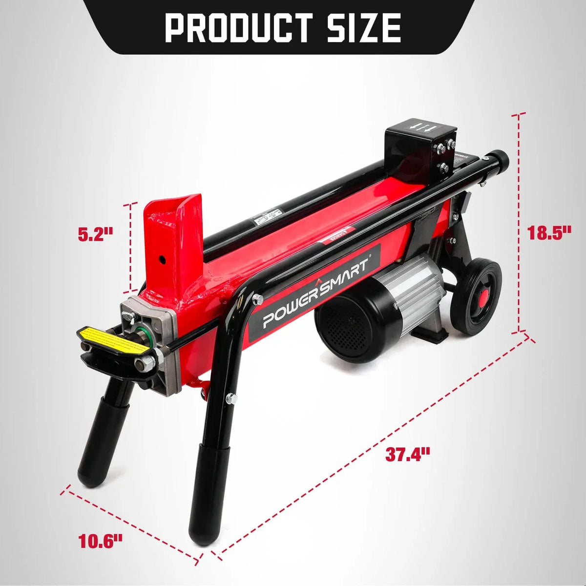 7-Ton 15Amp Electric Wood Log Splitter DB6407 product image for Snagva.