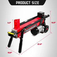 7-Ton 15Amp Electric Wood Log Splitter DB6407 product image for Snagva.