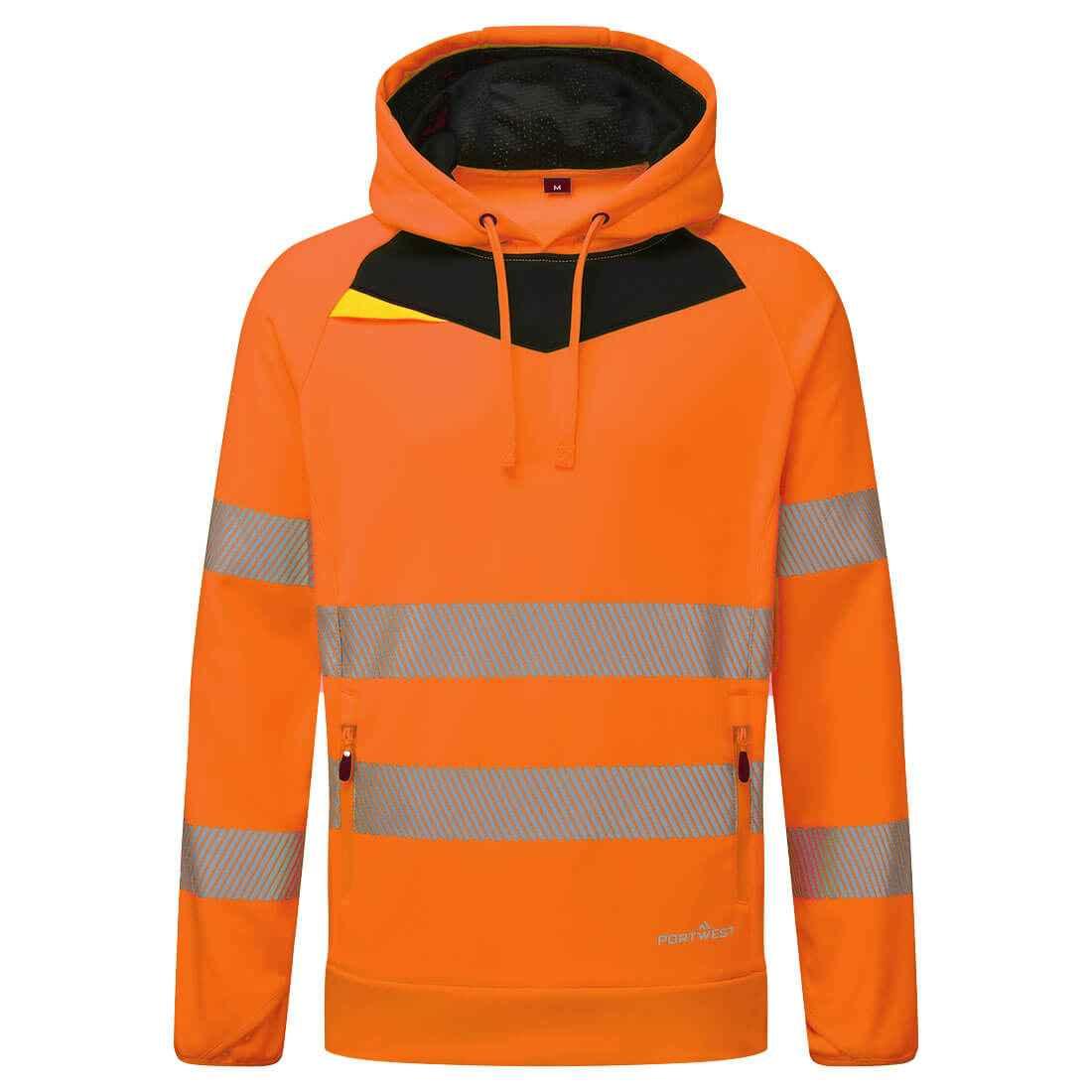 Sudadera DX4 de alta visibilidad con capucha