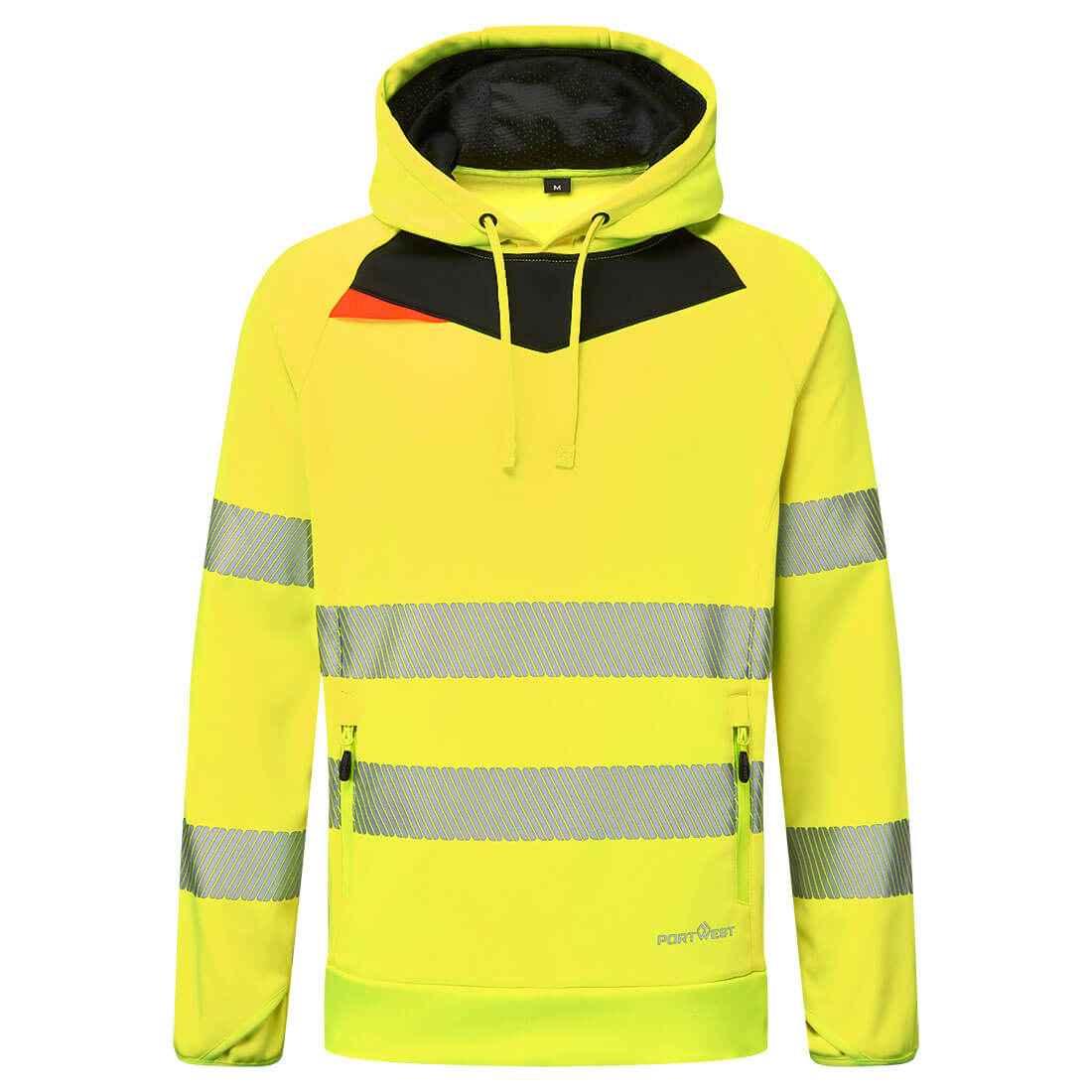 Sudadera DX4 de alta visibilidad con capucha