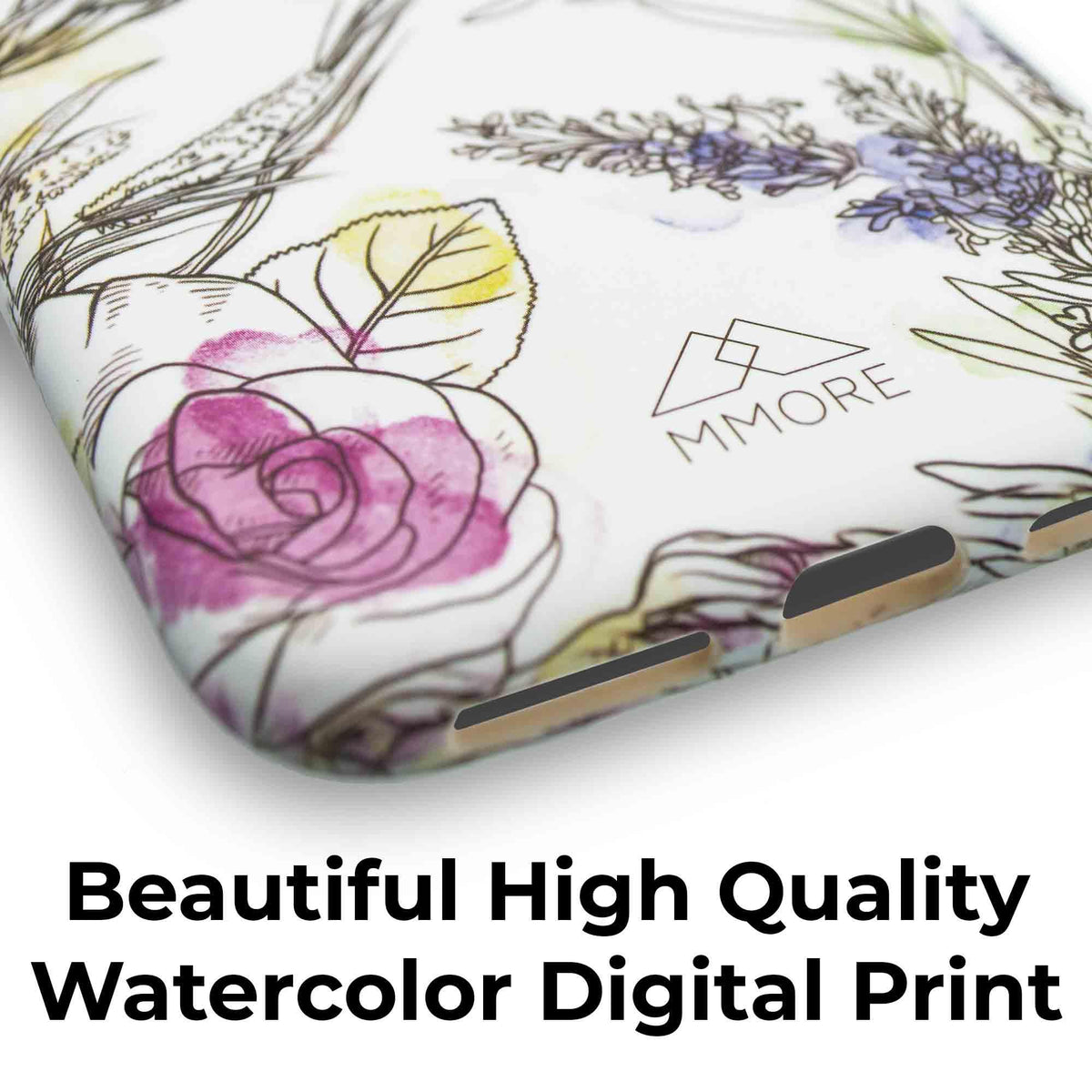 MMORE Watercolor Design - Biodegradable Phone Case - Snagva