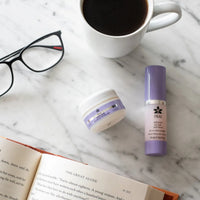 Ageless Eye D-Crease and Eye Tight Uplift Serum bottles positioned next to each other on white.