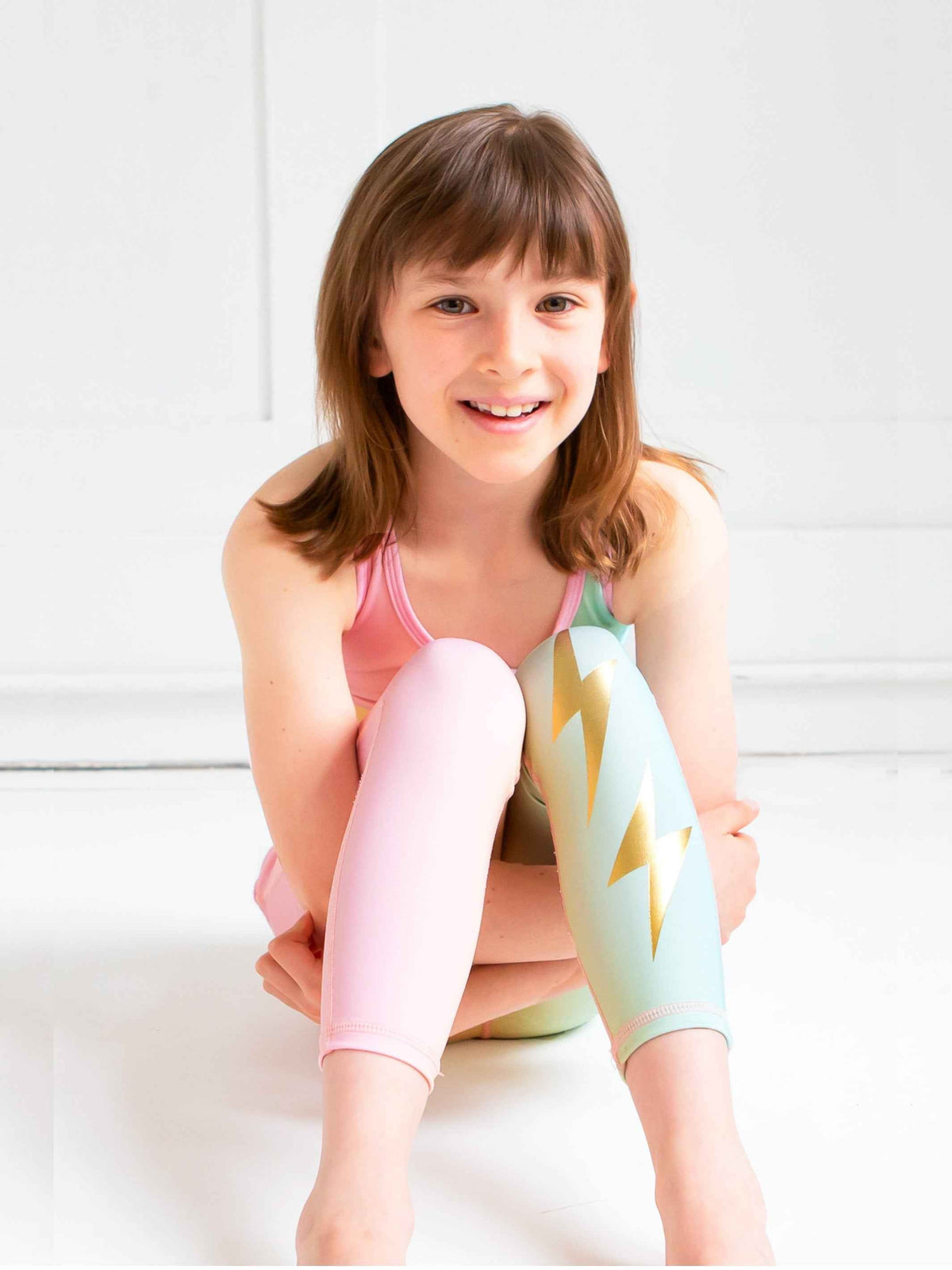 Fenna Pastel Activewear Capri Leggings