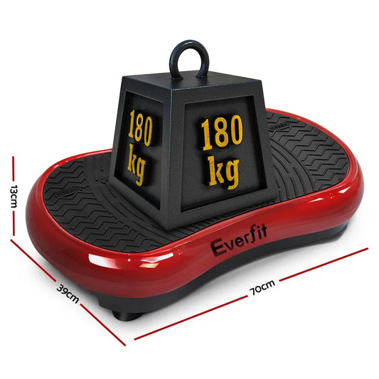 Everfit Vibration Machine Plate Platform Body Shaper Home Gym Fitness