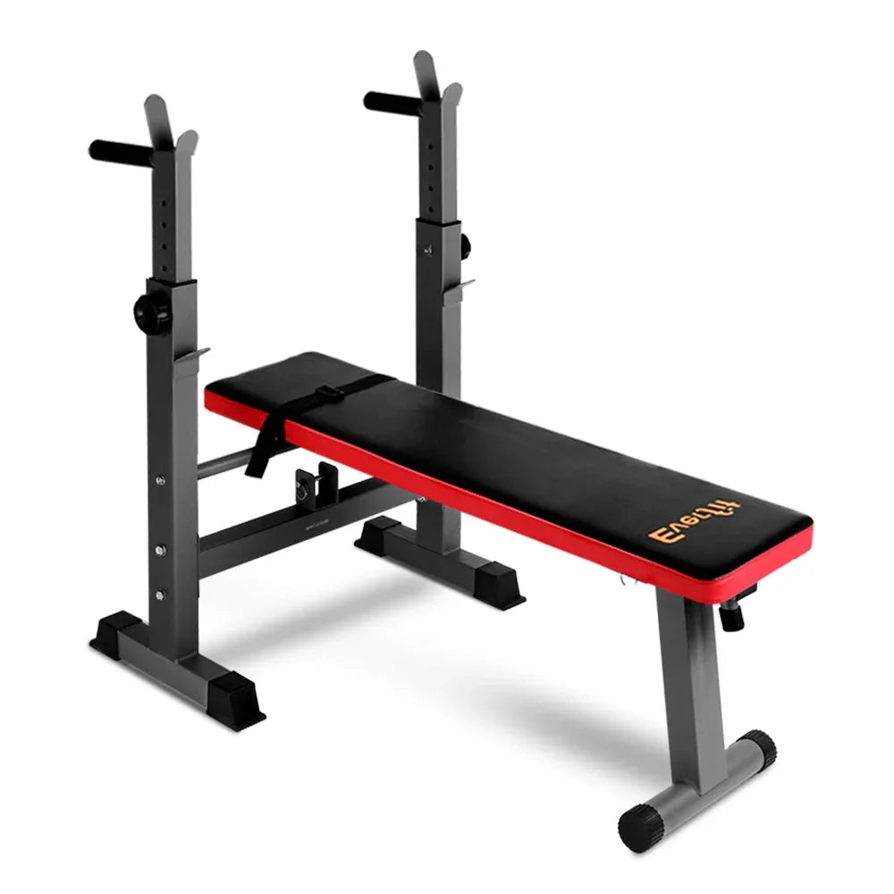 Everfit multi-station weight bench with adjustable backrest in gym setting