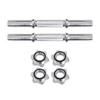 Everfit 45cm Dumbbell Bar Gym Home Exercise 150kg Capacity - Snagva