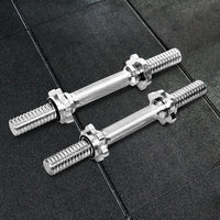 Everfit 45cm Dumbbell Bar Gym Home Exercise 150kg Capacity - Snagva