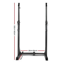 Everfit Weight Bench Adjustable Squat Rack Home Gym Equipment 300kg - Snagva