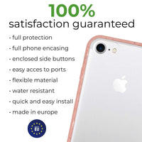 Biodegradable phone case - Transparent Pink - Snagva