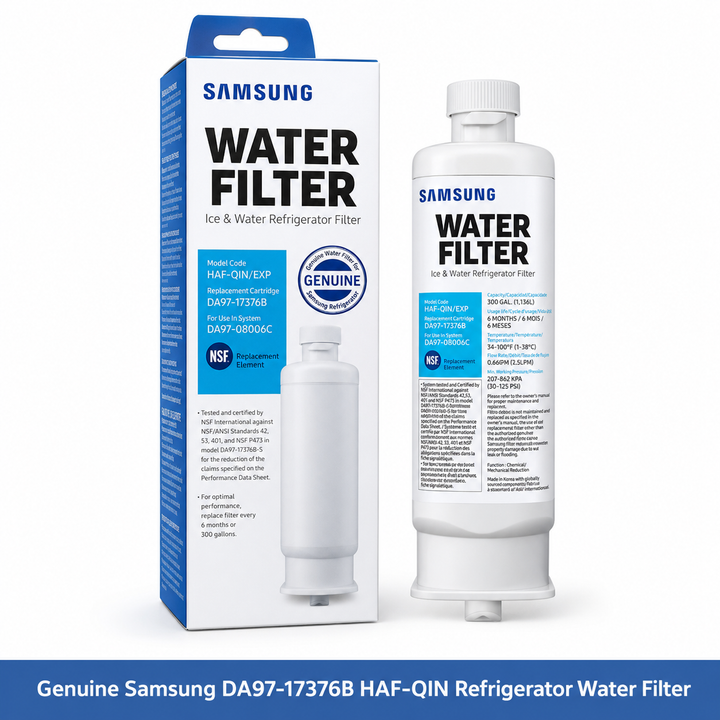 Compatible replacement Samsung DA97-17376B HAF-QIN Refrigerator Water Filter - 1 Pack