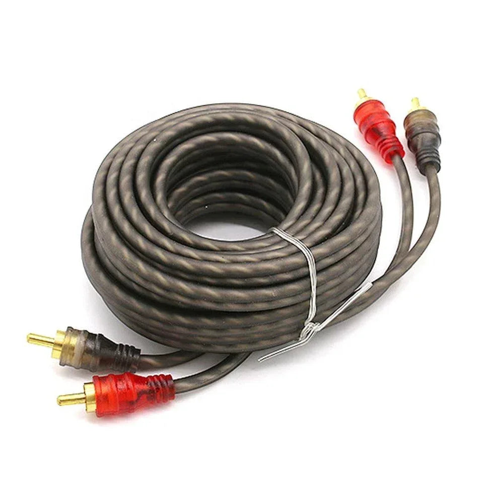 LT-RCA17 17" Signal RCA Cables For Amplifier - Snagva