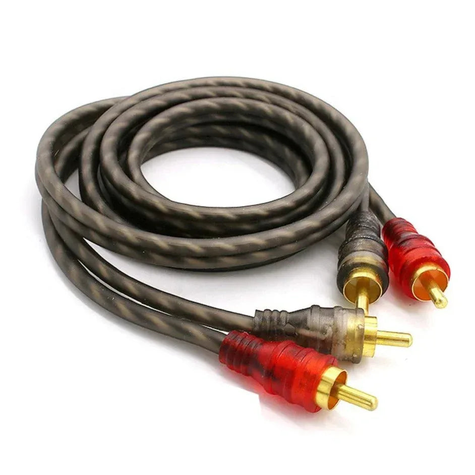 LT-RCA3 3" Signal RCA Cables For Amplifier - Snagva