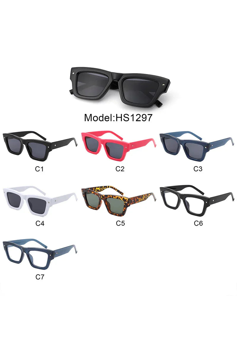 Althor - Retro Cat Eye Square Fashion Sunglasses product image for TrustyMall.